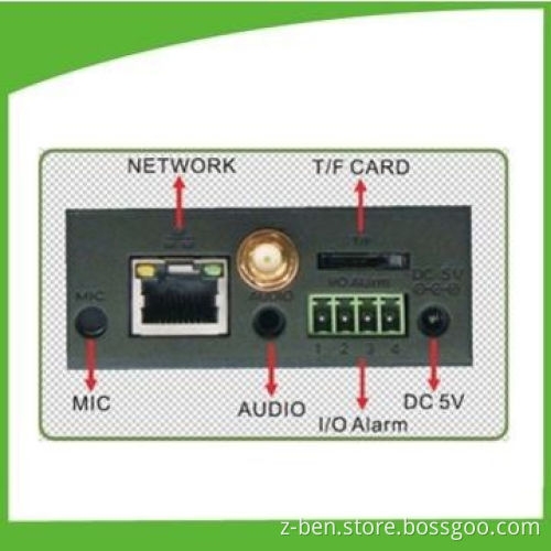 Wired IP Robot Camera with 1/3-inch Megapixel CMOS Sensor